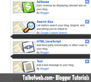 Html_Javascript widget in blogger