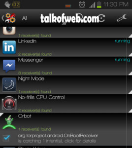 Start Up Manager For Android