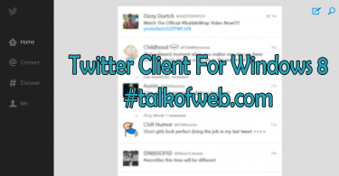 Twitter Client Windows 8