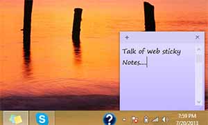 Windows Sticky Notes