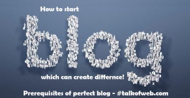 How to start blog