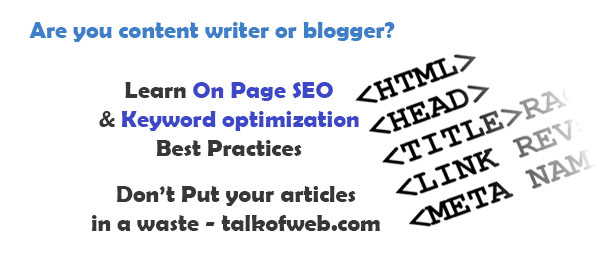 On Page SEO and Keyword Optimization On Page SEO and Keyword Optimization