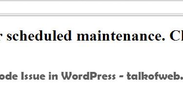 WordPress Stuck on Maintenance Mode