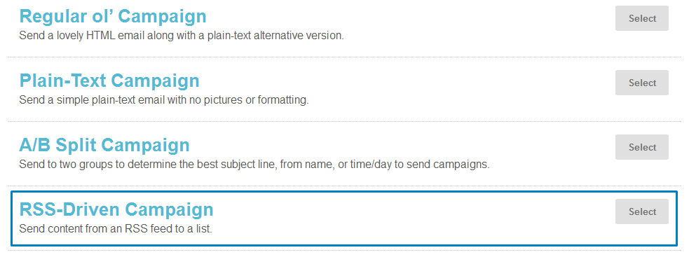 3- Rss Driven Compaign