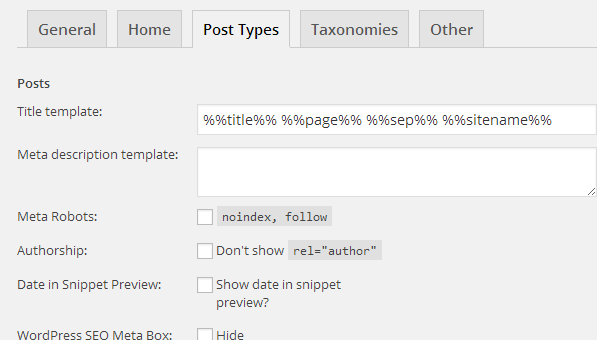 3- WordPress SEO For Posts