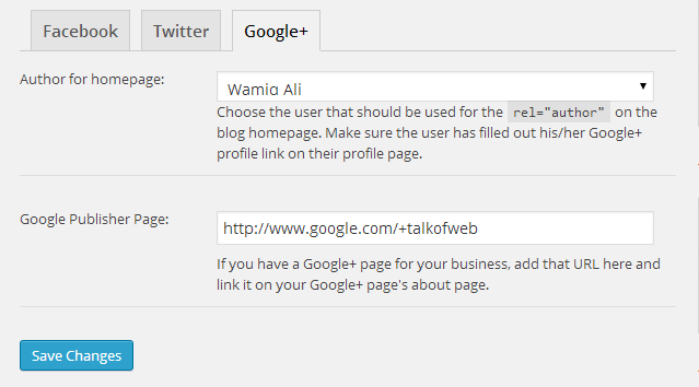 4- WordPress SEO Social media Settings For Yoast Plugin