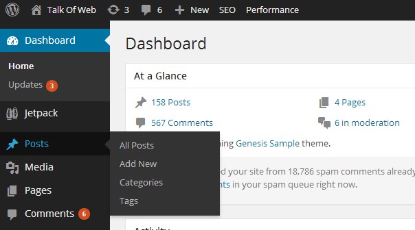 compose post in wordpress