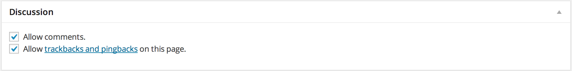 Turning off and Turning on comments in WordPress