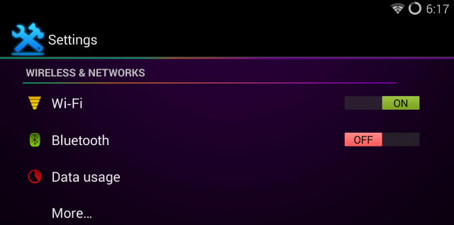 5- Neon Colours Theme For Cyanogenmod