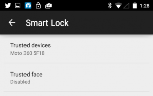 Android 5.0 Smart Lock