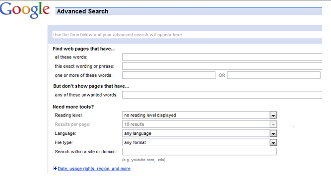 google image search advanced search gone google image search advanced search gone