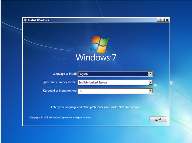 how to install windows 7 - 3