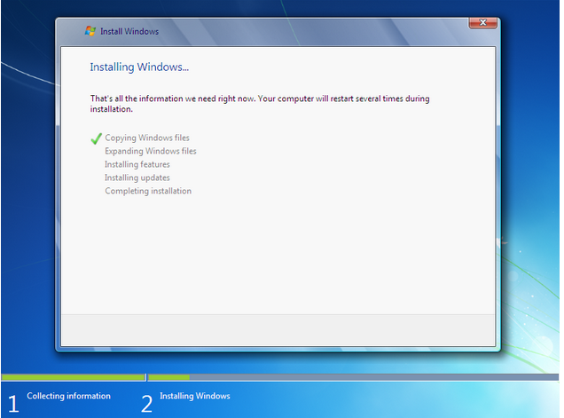 how to install windows 7 - 8