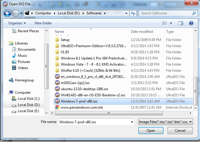 how to make a bootable USB - UltraISO 2