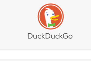 search engine - duck duck go