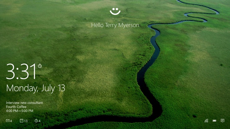 microsoft hello microsoft hello
