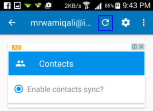 iCloud contacts sync for Android