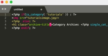 Custom Category Template