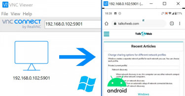 Mirror Android to PC