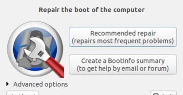 Ubuntu Repair Boot