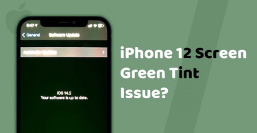 iPhone 12 Screen Green Tint IssueiPhone 12 Screen Green Tint Issue