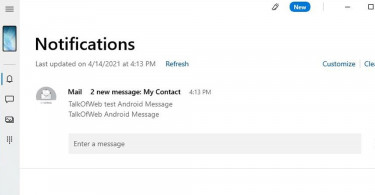 Your Phone Companion Android Sync