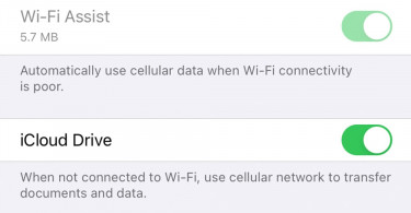 Wifi Assist iPhone