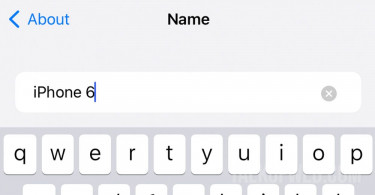 Change iPhone Bluetooth Name