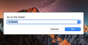 How to open Library Folder macOS