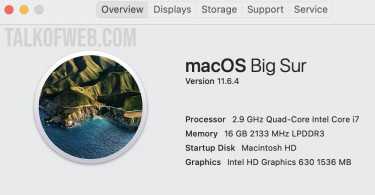 Find macOS version