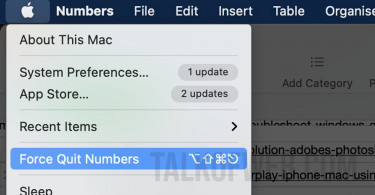 Force quit process macOS