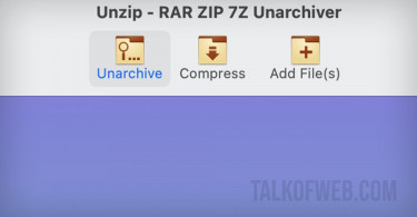 rar archive macOS