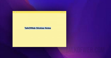 Stickies Note macOS