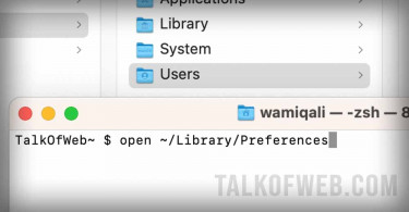 Open Finder using Terminal