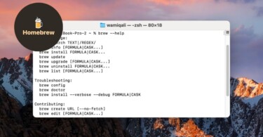 Homebrew on macOS